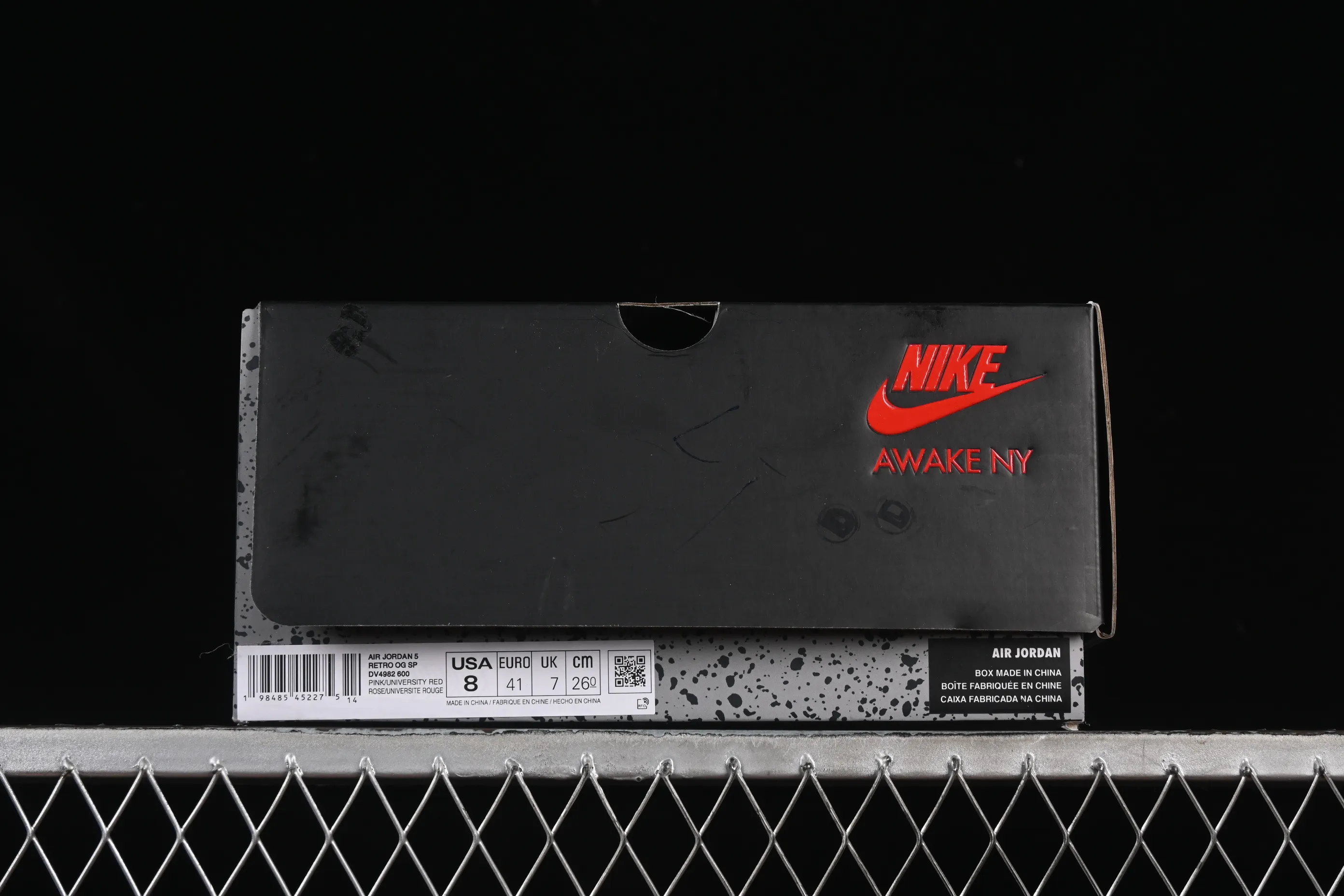 All categories Air Jordan Jordan series basketball shoes Air Jordan 5 L version Awake NY x Air Jordan 5 "Arctic Pink" AJ5 Joe 5 joint pink DV4982-600